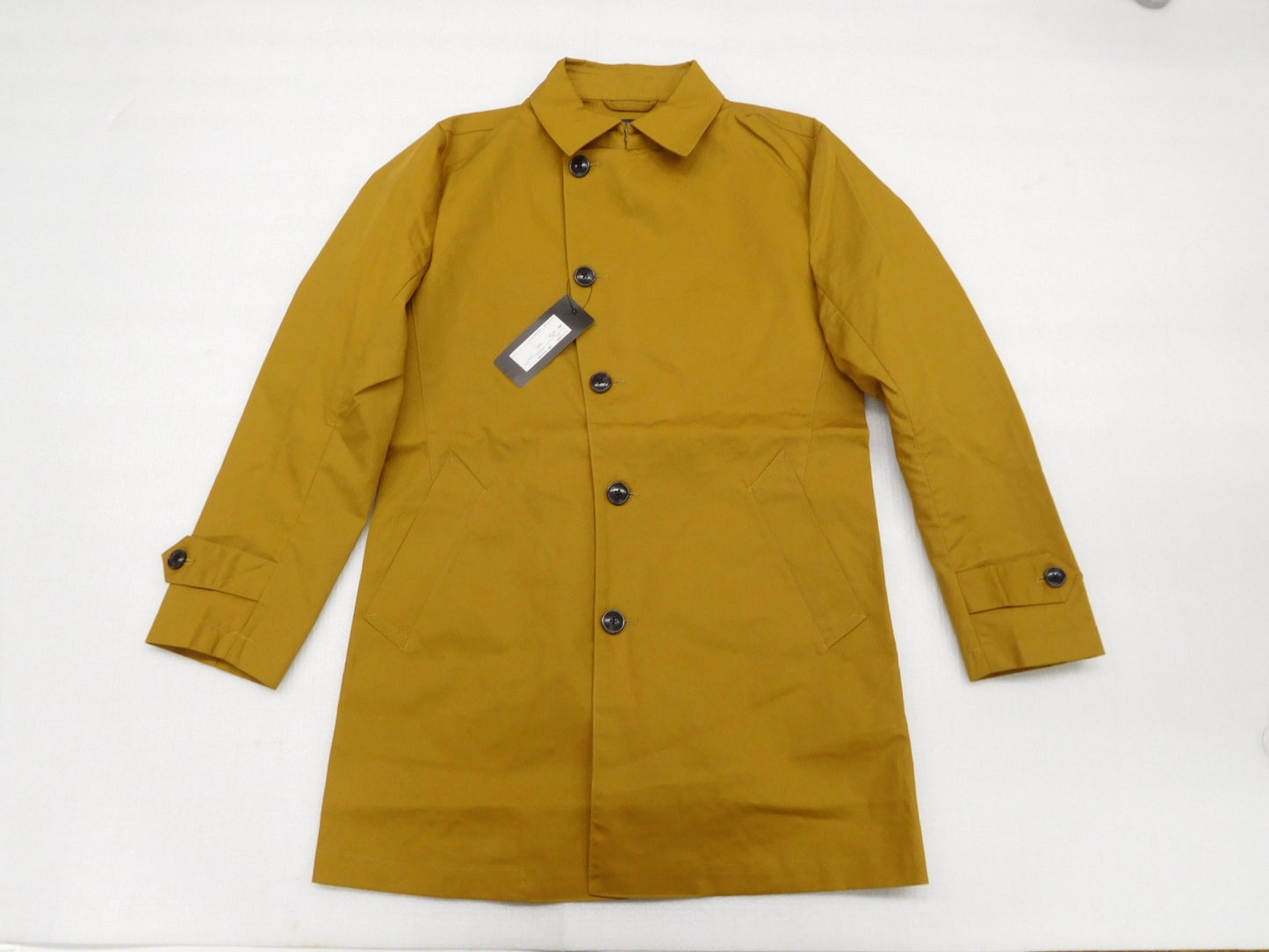 タグ付!Audience オーディエンス ボンディングツイルトレンチコート AUD2695 キャメル size:L囗T巛