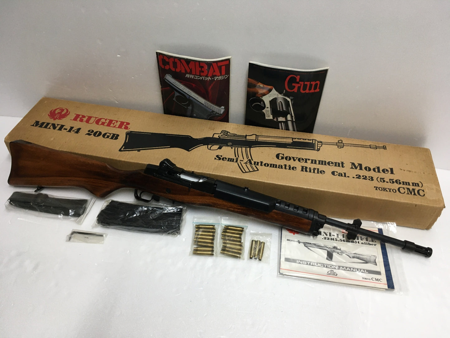 ※送料無料※ TOKYO CMC RUGER MINI-14 20GB 金属製モデルガン SMG刻印 未発火 長期保管 ジャンク品 囗G