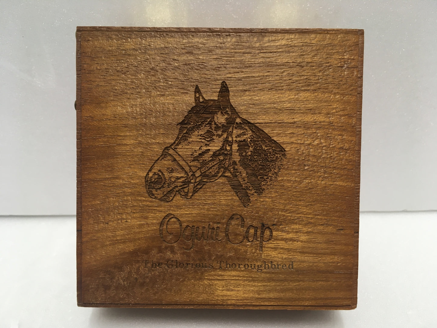 ※送料無料※ ZIPPO ジッポ ライター オグリキャップ 1996年製 競馬 戦歴 木箱付き 未使用 未開封 囗G