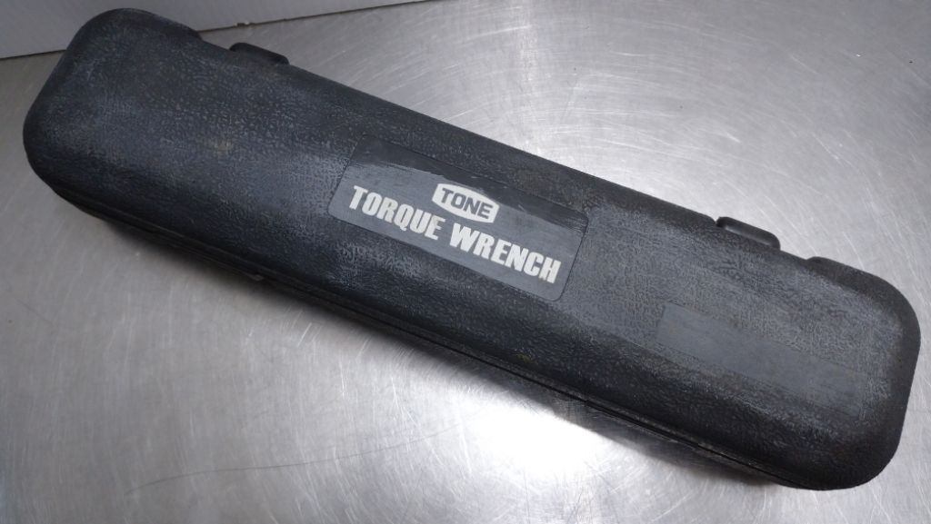 中古美品 TONE トネ プレセット形トルクレンチ T3MN50 9.5sq(3/8) 囗T巛