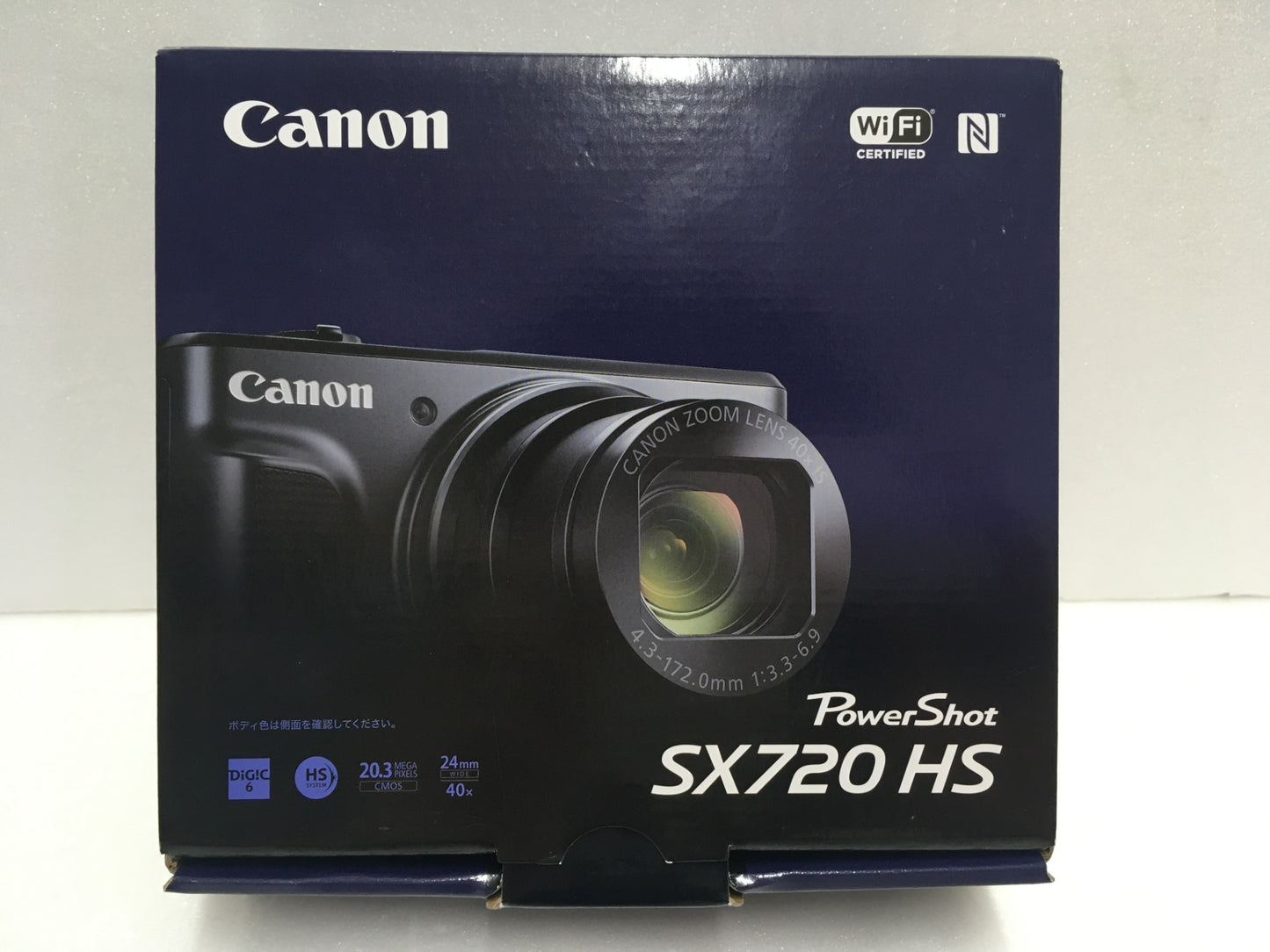 ※送料無料※ Canon コンパクトデジタルカメラ Power Shot SX720 HS ブラック 中古 囗G