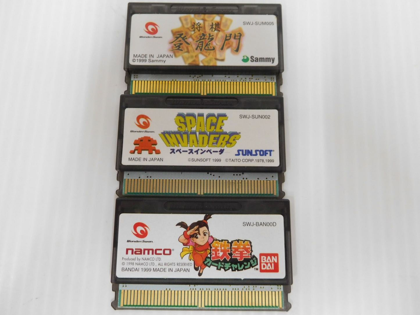 ジャンク ワンダースワンソフト5本セット囗T巛