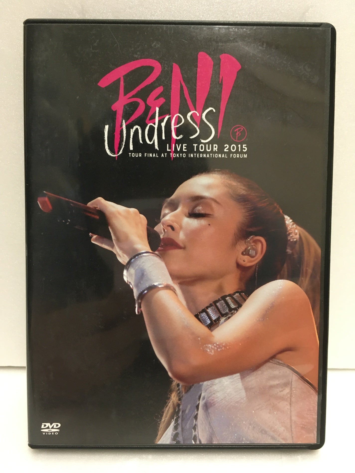 ※送料無料※ BENI Undress LIVE TOUR 2015 TOUR FINAL @東京国際フォーラム DVD 中古 囗G
