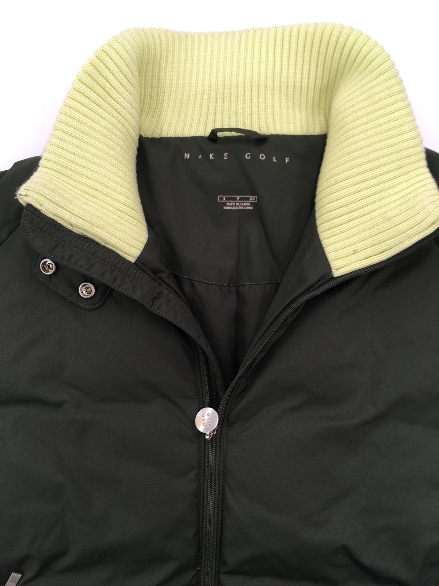 ※送料無料※ NIKE GOLF ナイキゴルフ レディース ダウンジャケット モスグリーン サイズS 古着 囗G