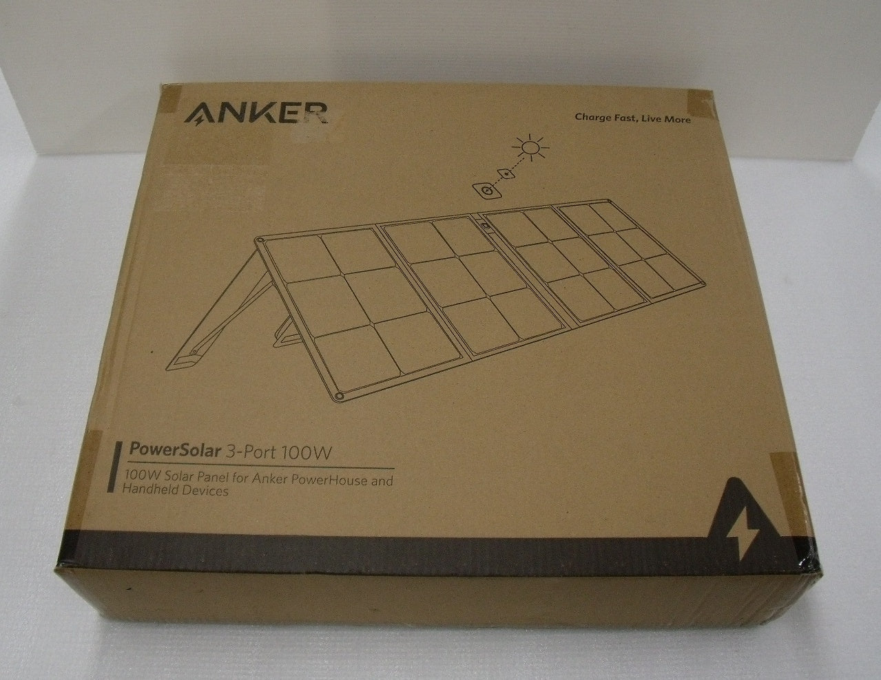 Anker ソーラーチャージャー PowerSolar 3-Port 100W囗T巛