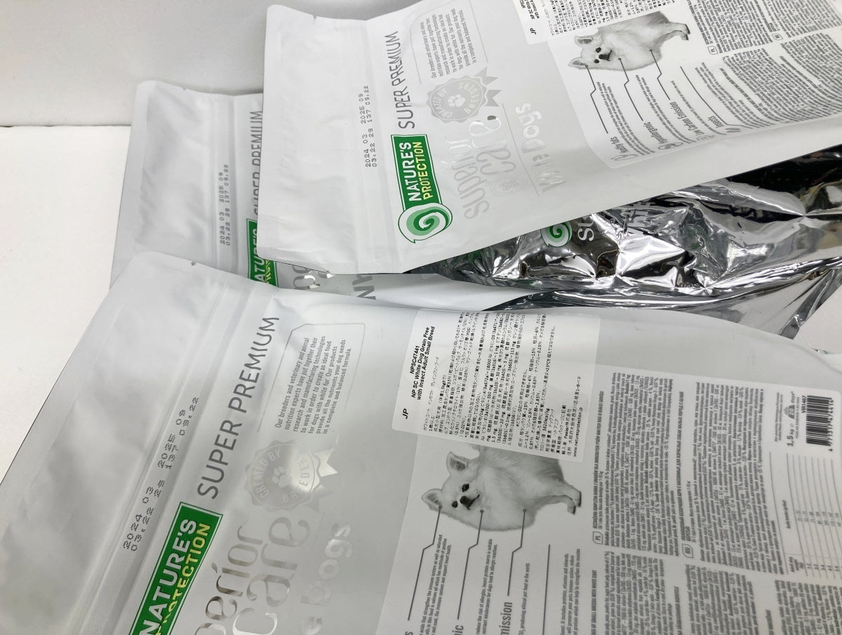ネイチャーズプロテクション ドッグフード superior care White Dogs 1.5kg×3