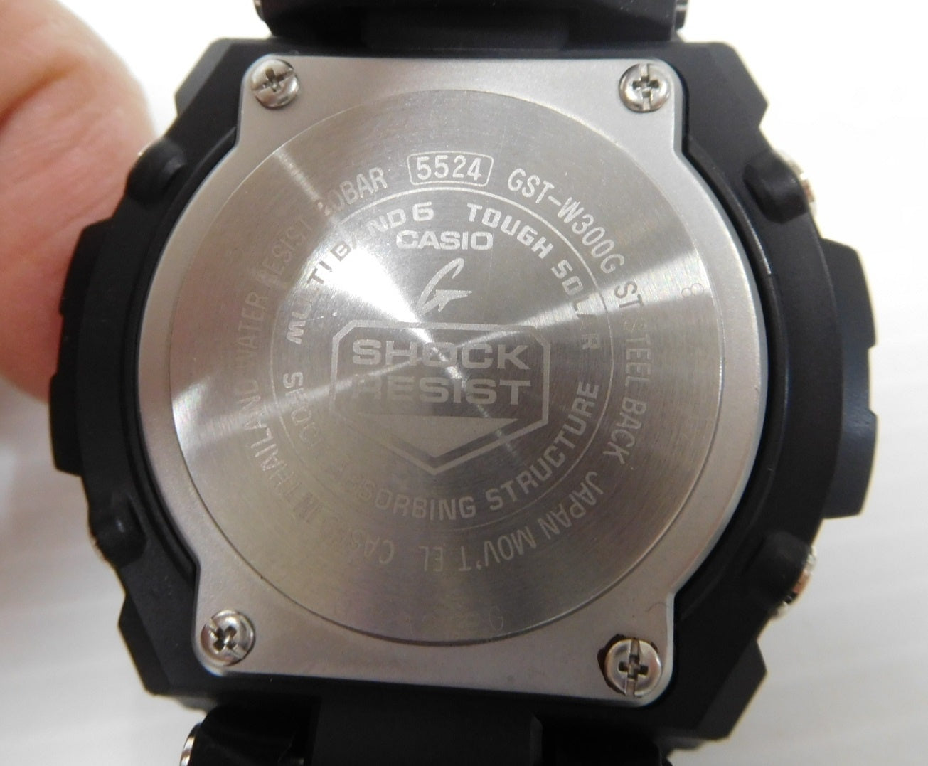 CASIO カシオ G-SHOCK GST-W300G マルチバンド6 タフソーラー 本体のみ 中古囗T巛