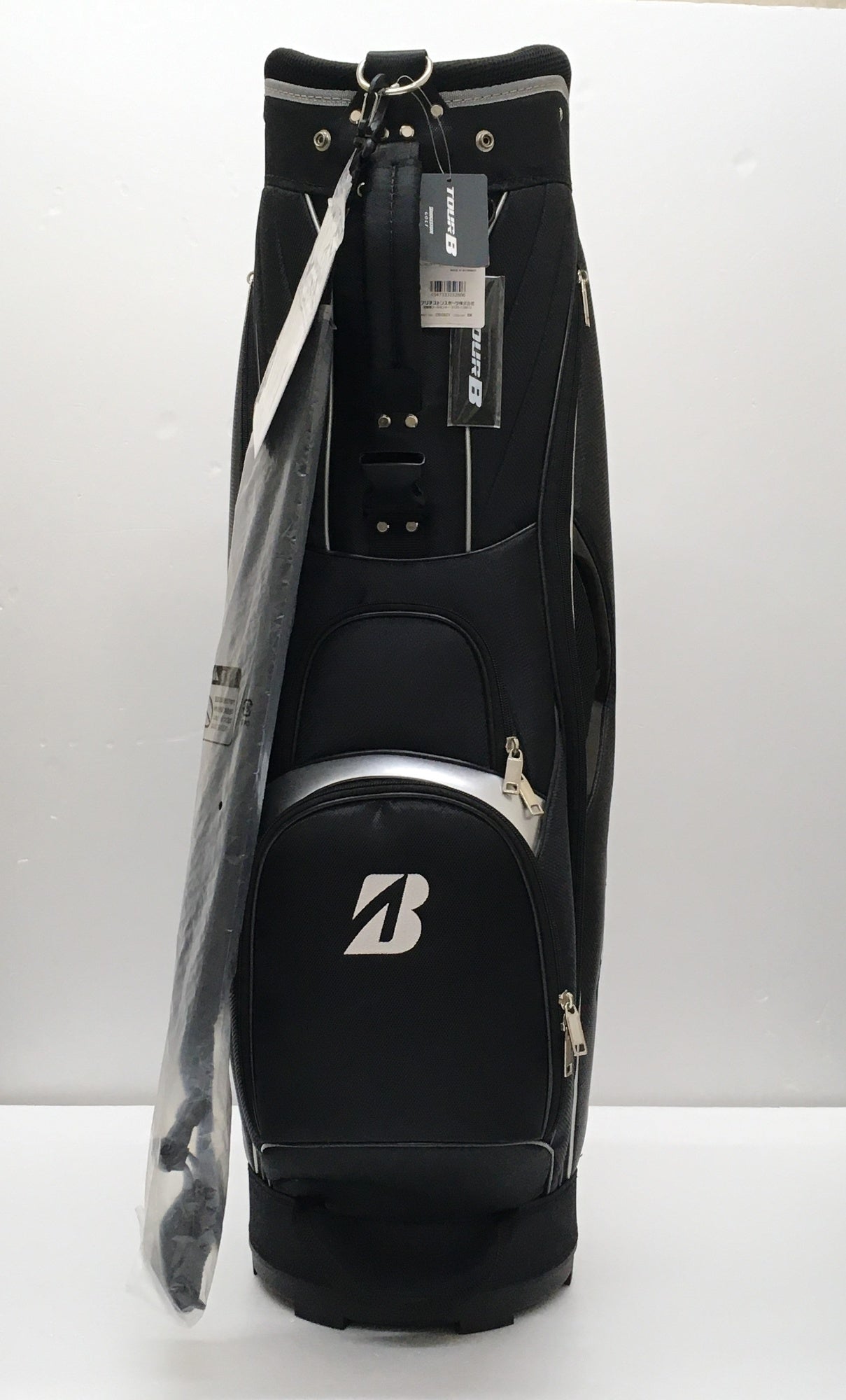 ※送料無料※ BRIDGESTONE ブリヂストン ゴルフ キャディバッグ CBG92Y ブラック 未使用 囗G