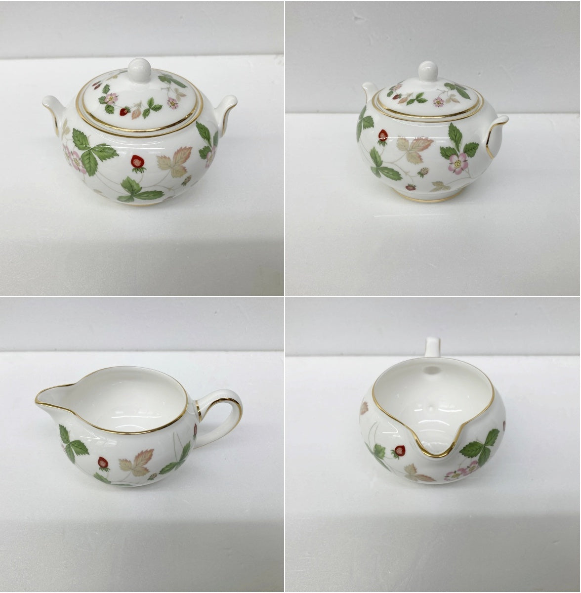 WEDGWOOD ワイルドストロベリー ティーセット