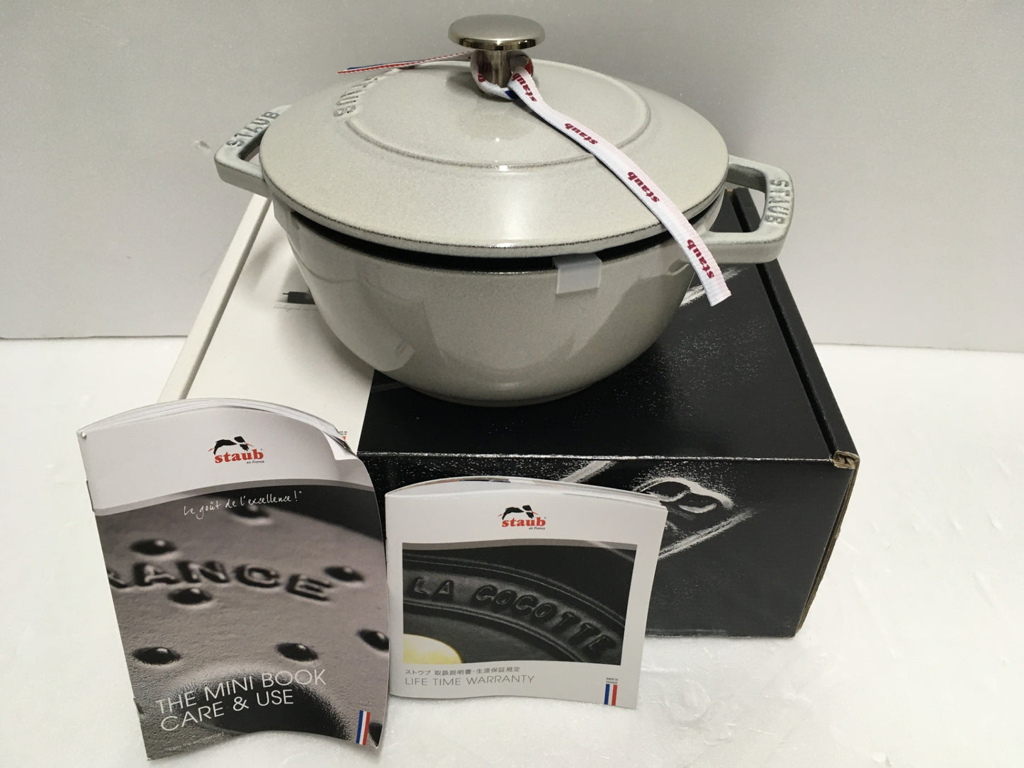 ※送料無料※ staub Wa-NABE ストウブ ワナベ M カンパーニュ 18cm 40501-477 長期保管 未使用品 囗G