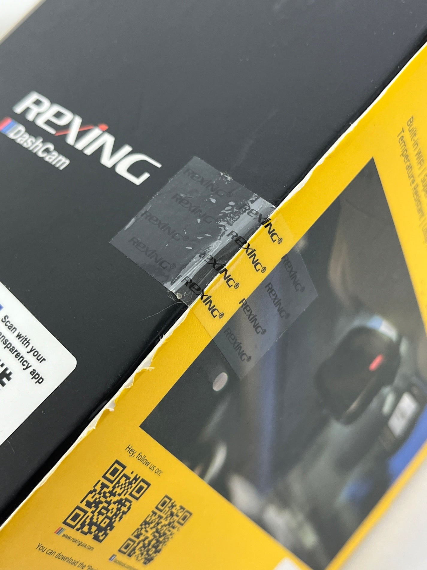 未開封 Rexing Dash Cam V1 ドライブレコーダー