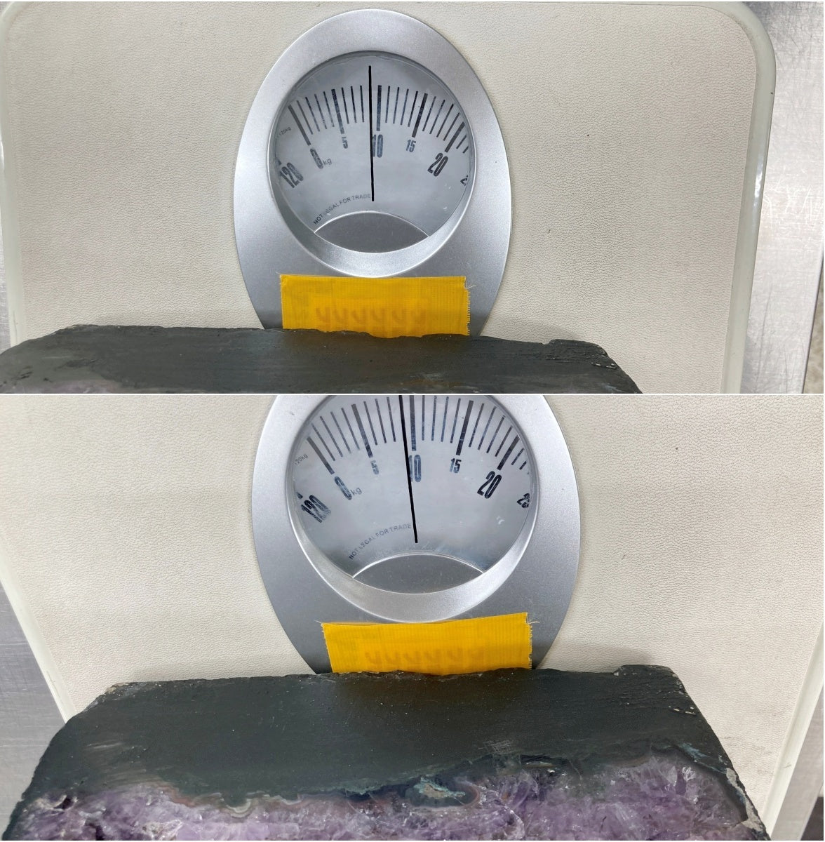 アメジストドーム 台座付き 高さ 約46.0cm 重さ 約9.0kg キズあり