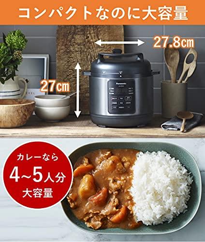 ※送料無料※ Panasonic 電気圧力なべ SR-MP300-K ブラック 調理容量2.0L 未開封 囗G