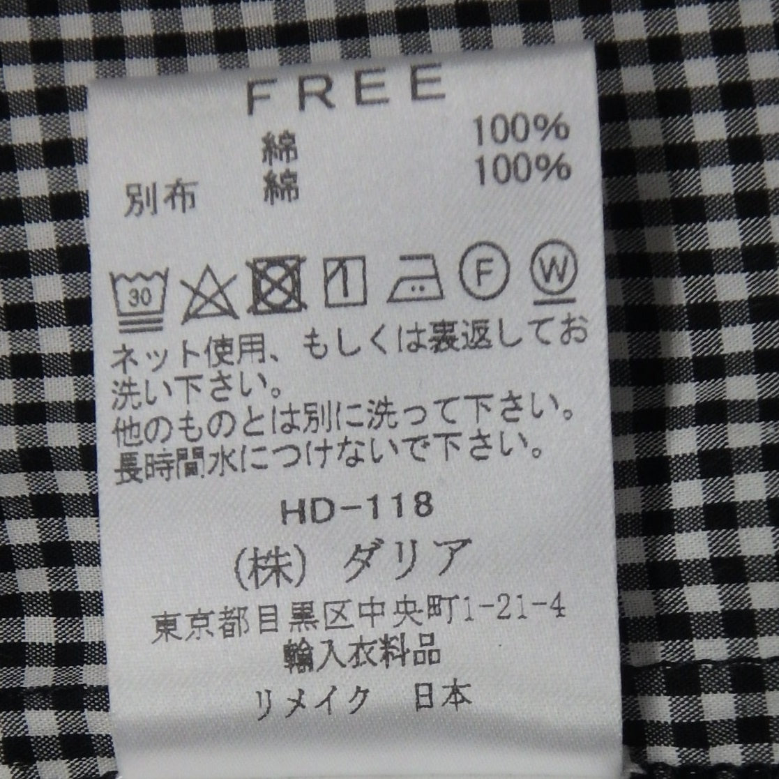 dahl'ia ダリア ワンピース コットン100% size:FREE囗T巛