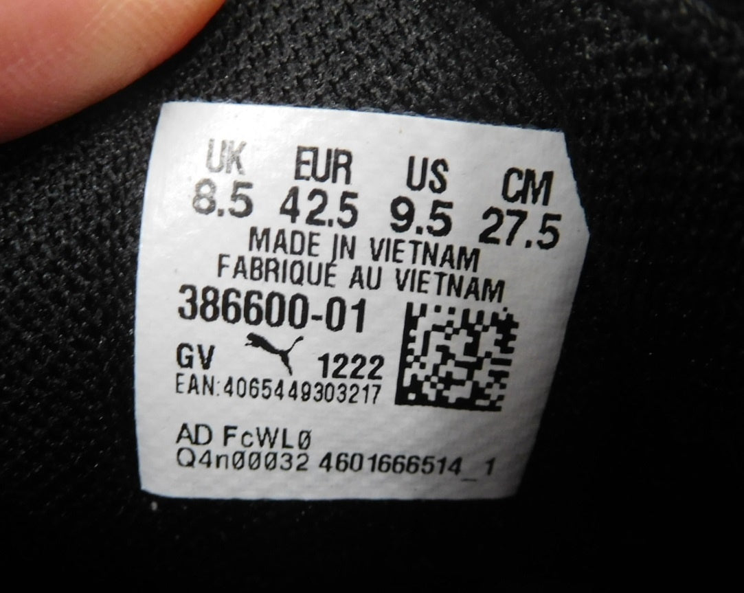 PUMA プーマ メンズスニーカー ブラック 386600-01 size:27.5cm囗T巛