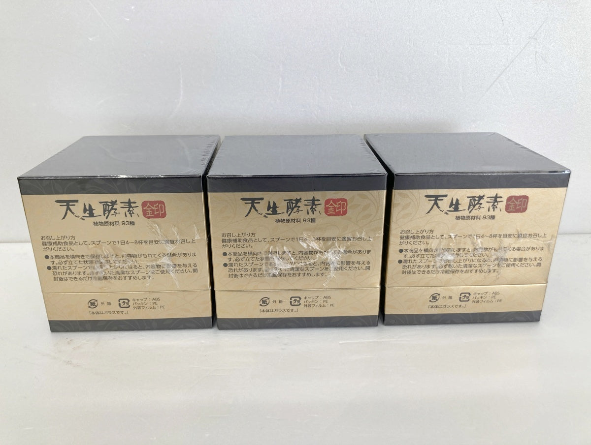 天生酵素 金印 植物発酵食品 180g×3箱