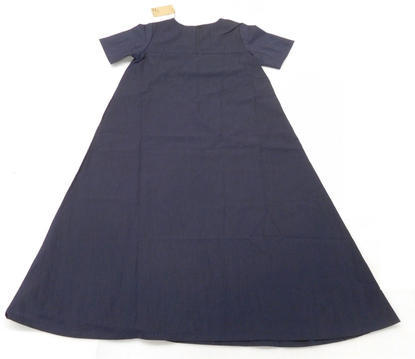 タグ付!BEARDSLEY ナイロンワンピース ネイビー size:F囗T巛