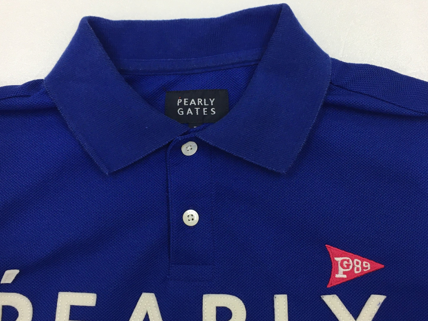 ※送料無料※ PEARLY GATES パーリーゲイツ メンズ ゴルフウェア 半袖ポロシャツ 表記サイズ3 古着 囗G