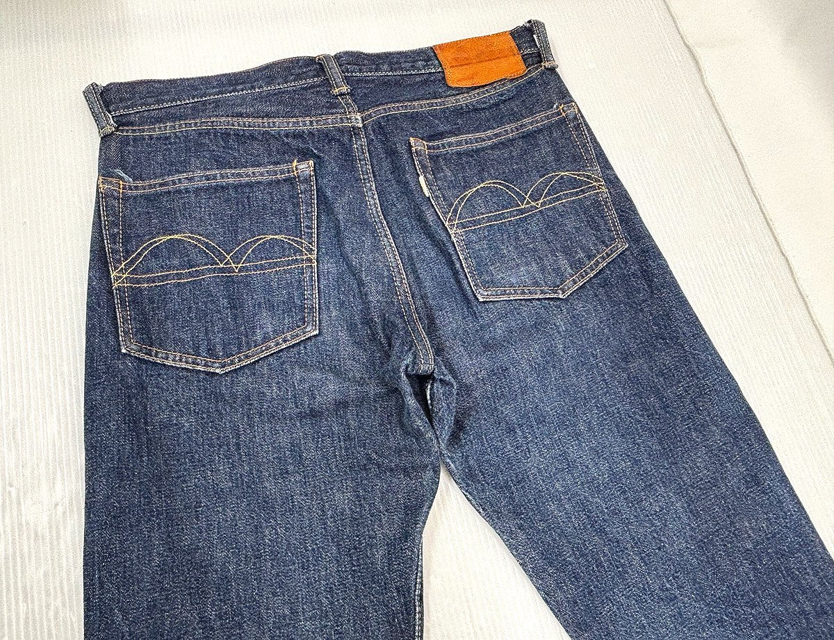 denim bridge デニムブリッジ 3rd デニムパンツ サイズ31 日本製 ジーンズ 革パッチ
