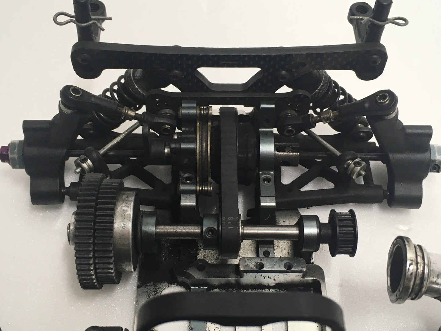 ※ジャンク※ 電動RC サーボ付き シャーシ 2台セット 未チェック品 囗G