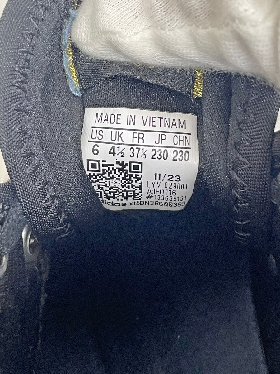 adidas アディダス ニッツァトレックW キャンパス地ハイカットスニーカー レディース ブラック サイズ23.0 IF0116