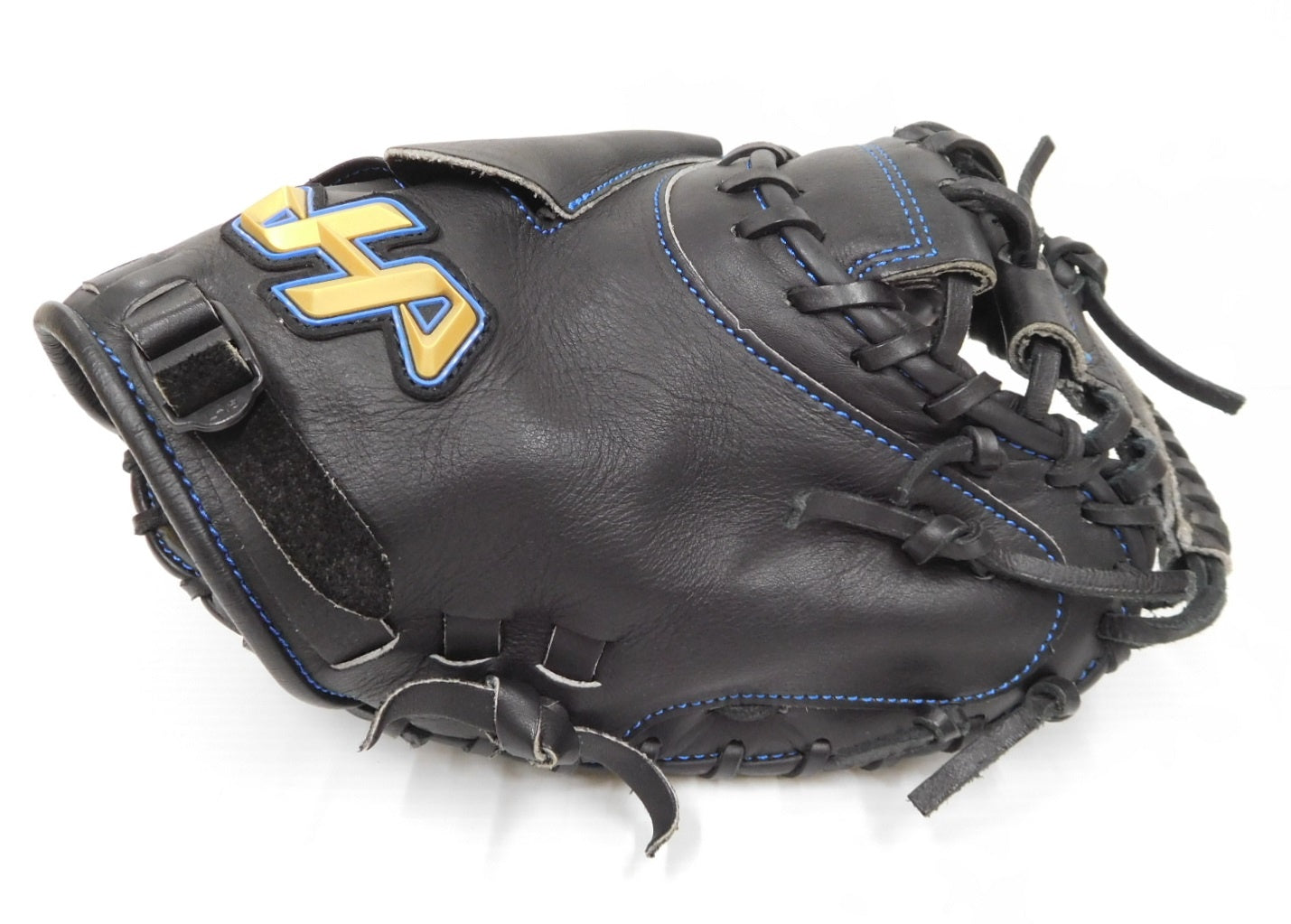 HATAKEYAMA ハタケヤマ キャッチャーミット 軟式用 TH-08BS ブラック 野球グローブ 中古囗T巛