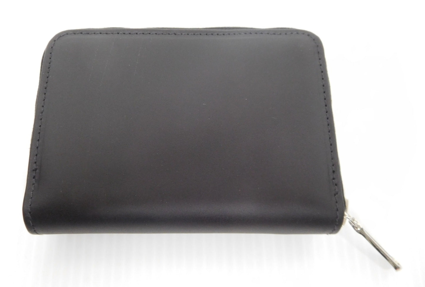 White House COX ホワイトハウスコックス ジップウォレット S1957-6GL ブラック囗T巛