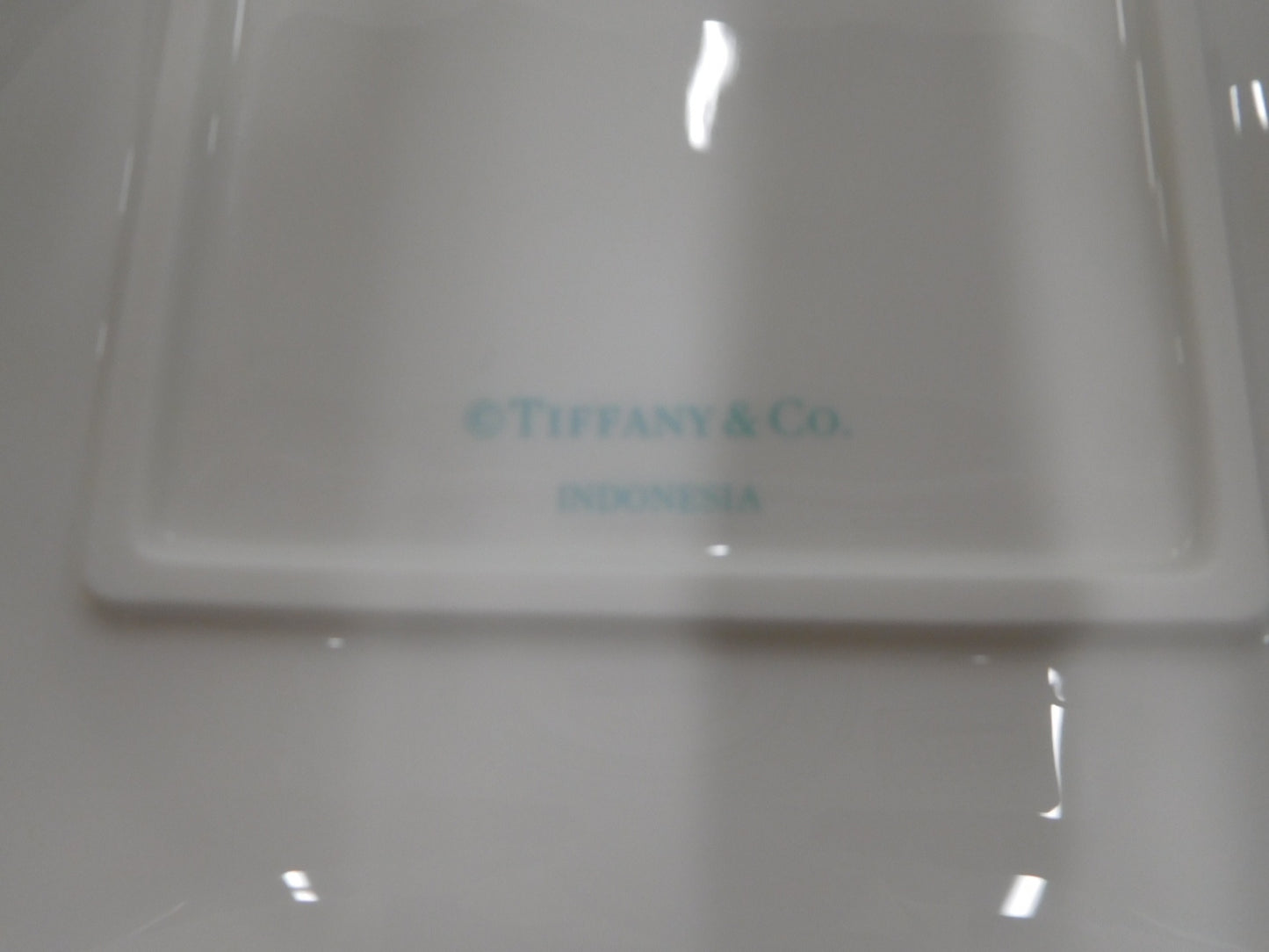 送料無料 TIFFANY&CO.ティファニー ブルーボウデザートプレートセット (2枚)囗T巛