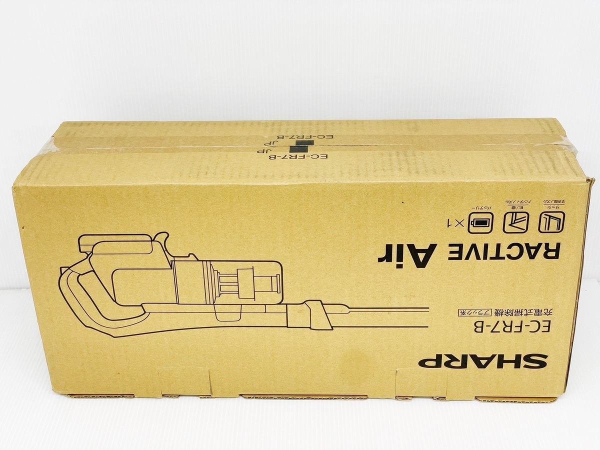 SHARP サイクロン式コードレス掃除機 RACTIVE Air EC-FR7-B