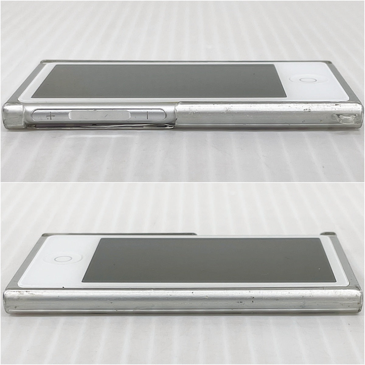Apple 第7世代 iPod nano 16GB MD480J シルバー カバー付