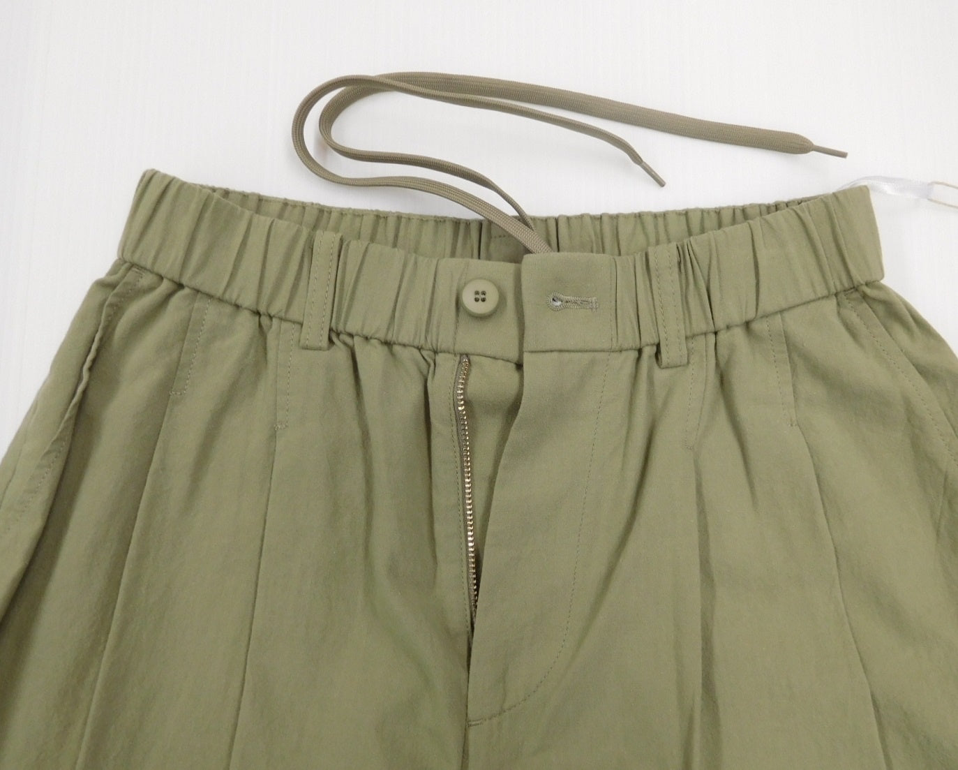 タグ付!Cafune カフネ コットンバルーンパンツ 515632 カーキ size:38囗T巛