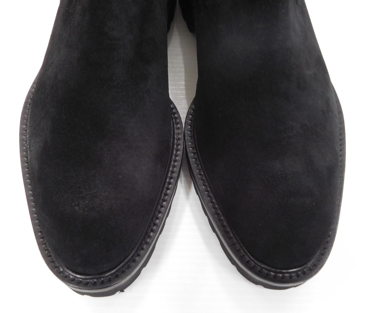 WH BEKKU HOMME別注 干場スペシャル 撥水スエードサイドゴアブーツ WHSP0700S ブラック size:8.5囗T巛