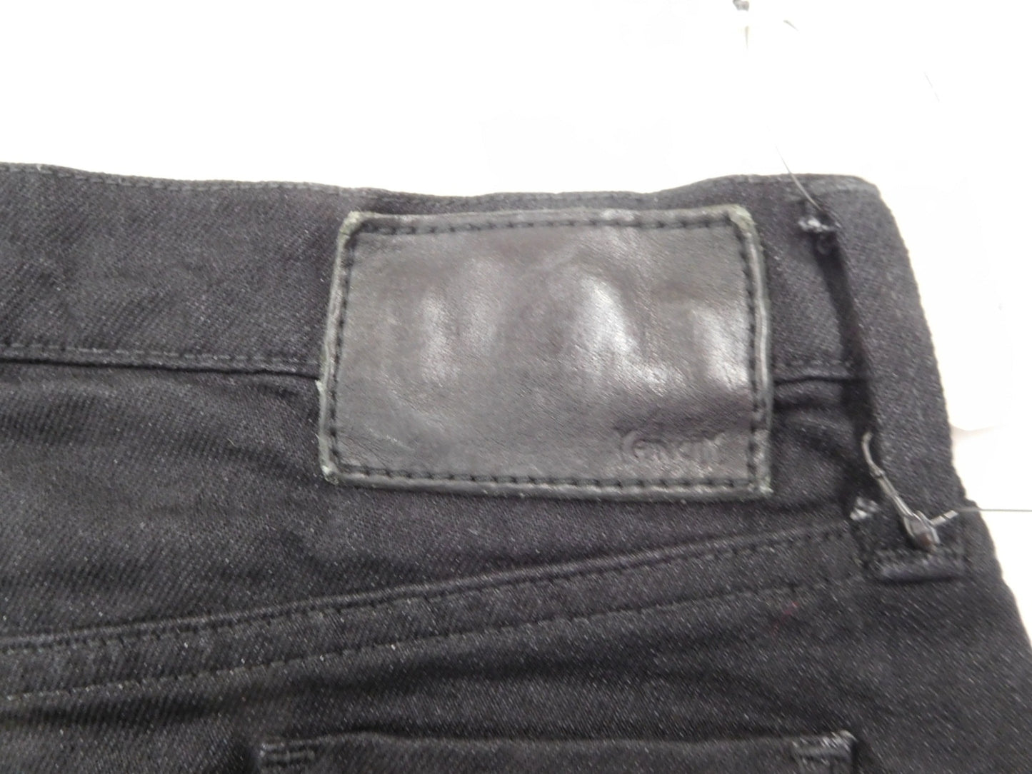 タグ付!YANUK ヤヌーク 藤原裕 VINCENT Ⅱ デニムパンツ 57221501 ブラック SZB size:32囗T巛