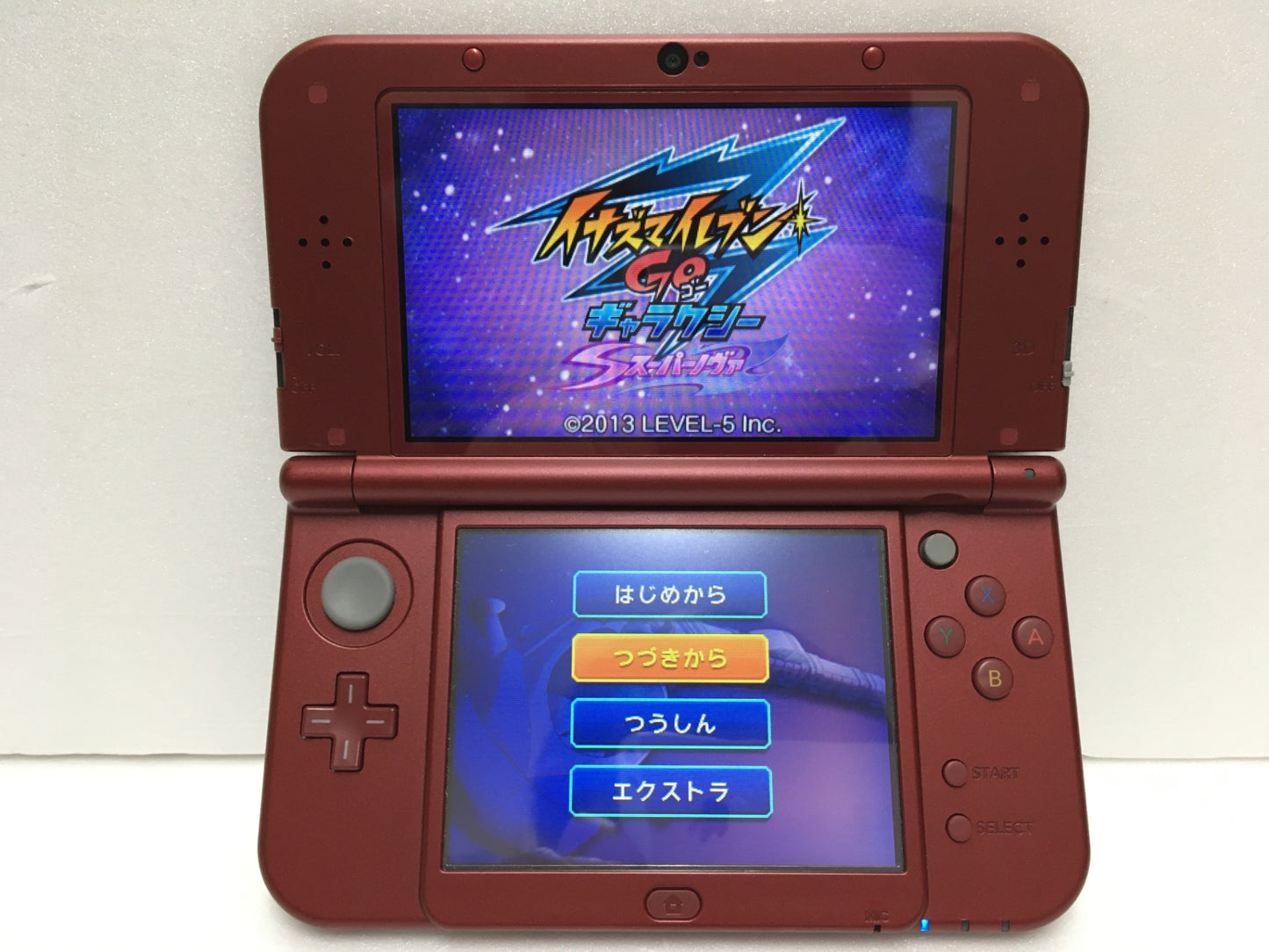※送料無料※ ニンテンドー3DS イナズマイレブンGO ギャラクシー ビッグバン スーパーノヴァ セット 中古 囗G
