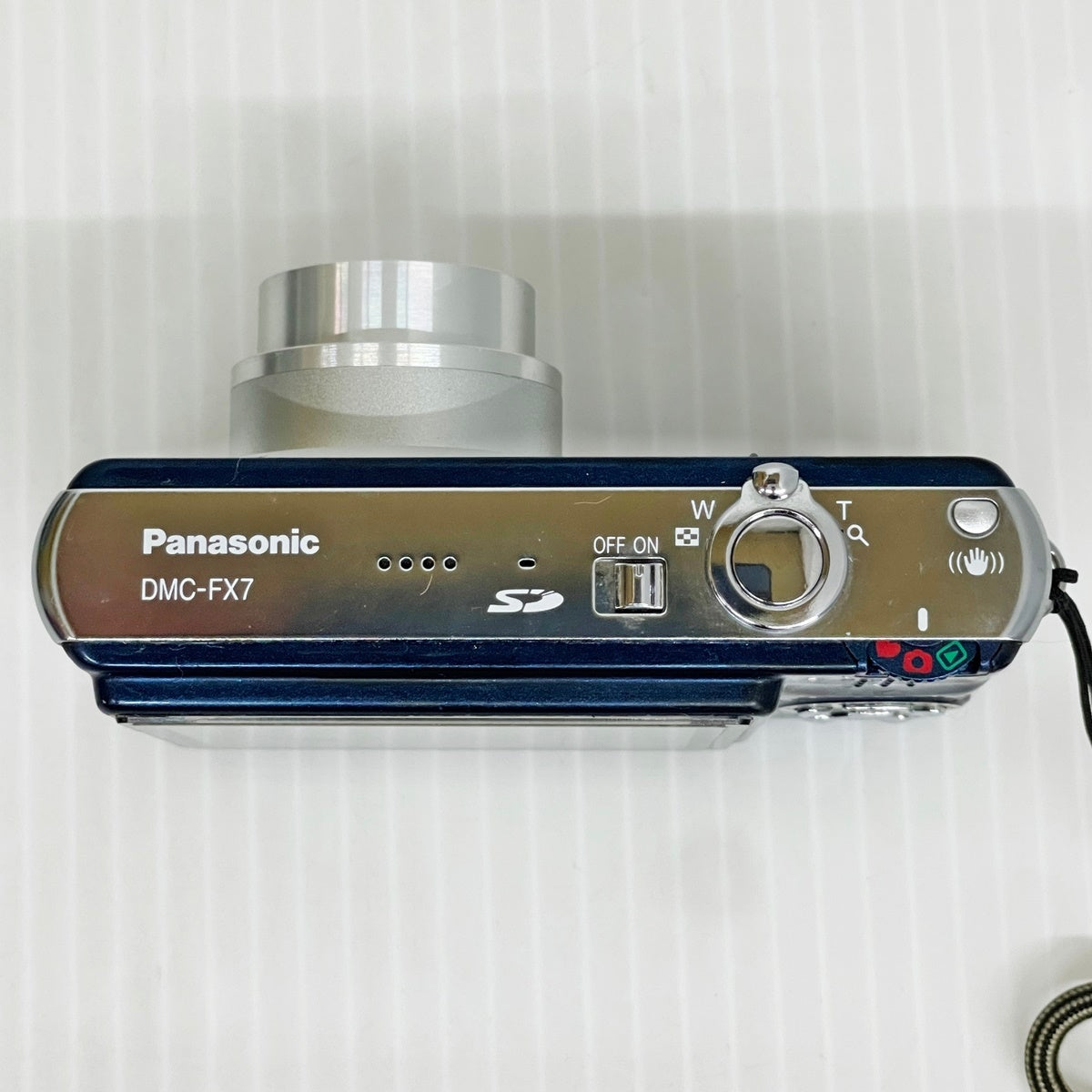 Panasonic パナソニック LUMIX DMC-FX7 コンパクトデジタルカメラ ネイビー