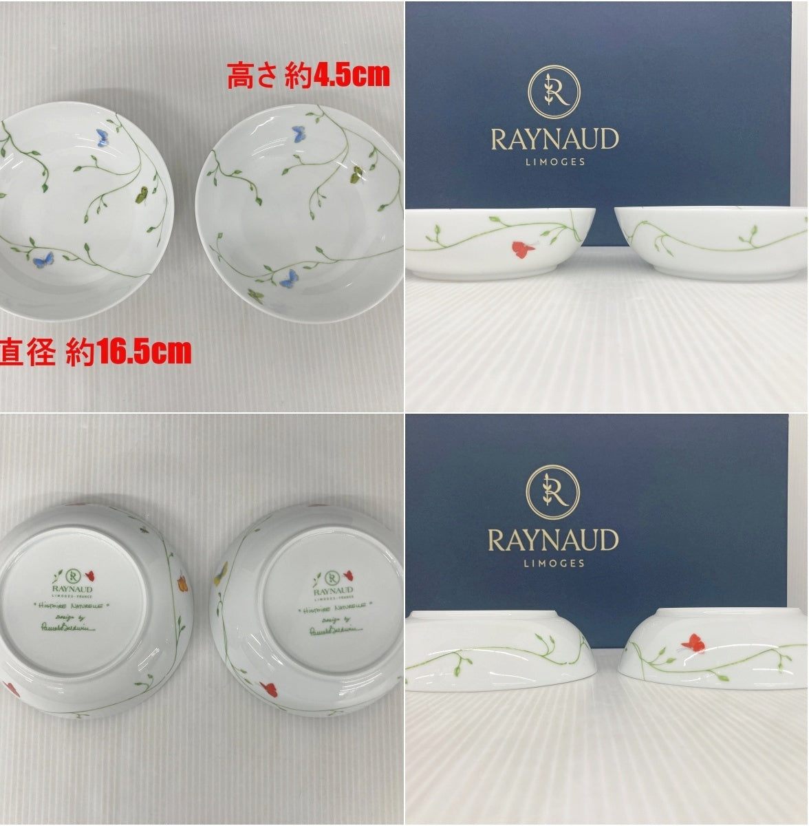 RAYNAUD Histoire Naturelle ブレックファーストセット