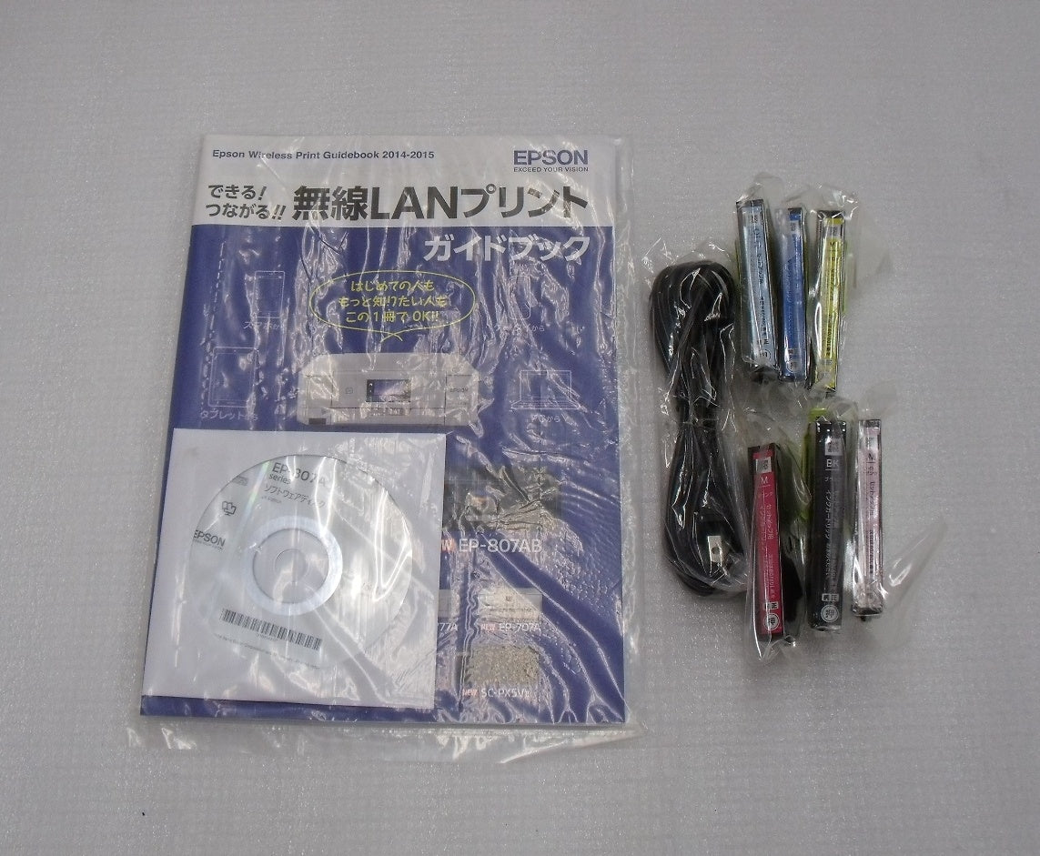 未使用!エプソン インクジェット複合機 EP-807AW囗T巛