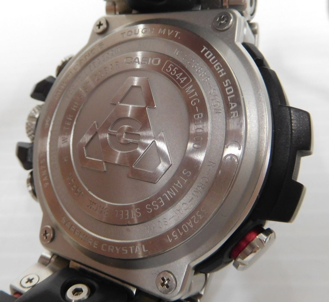 CASIO カシオ G-SHOCK MTG-B1000 タフソーラー マルチバンド6 ブルートゥース 本体のみ 中古囗T巛