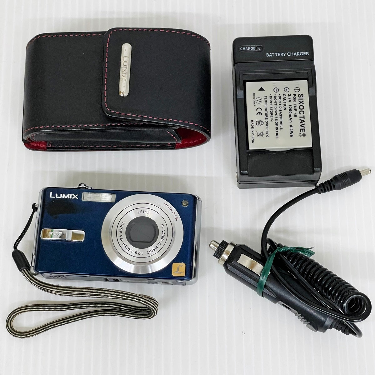 Panasonic パナソニック LUMIX DMC-FX7 コンパクトデジタルカメラ ネイビー