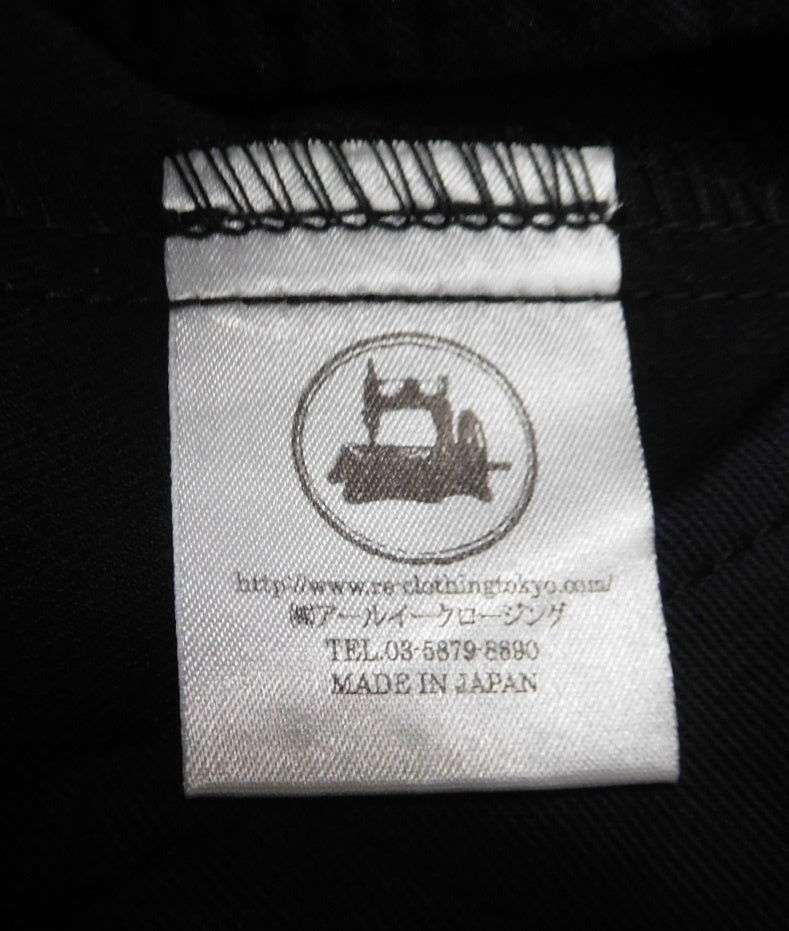 Re Clothing アールイークロージング レーヨン混パンツ ブラック size:M囗T巛