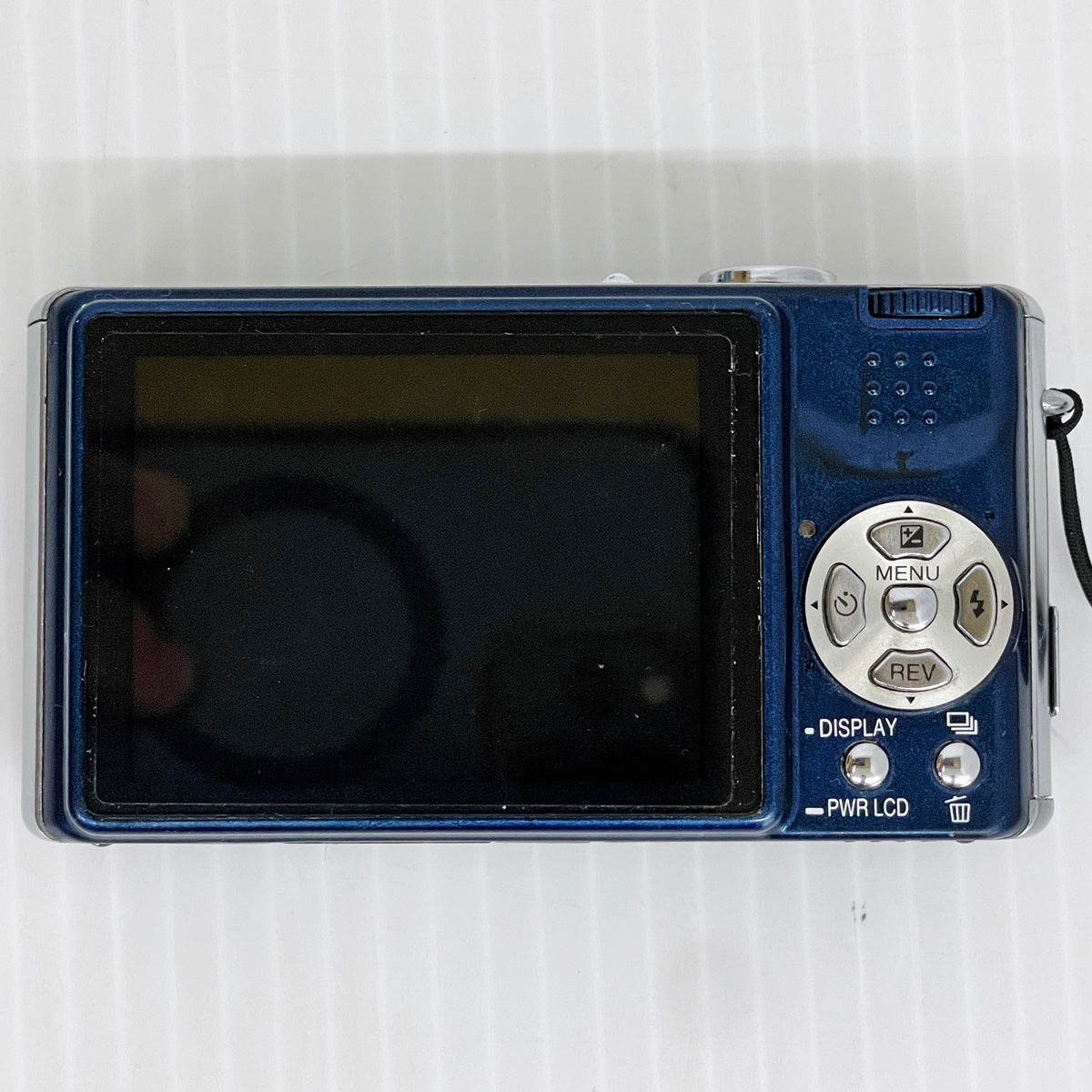 Panasonic パナソニック LUMIX DMC-FX7 コンパクトデジタルカメラ ネイビー
