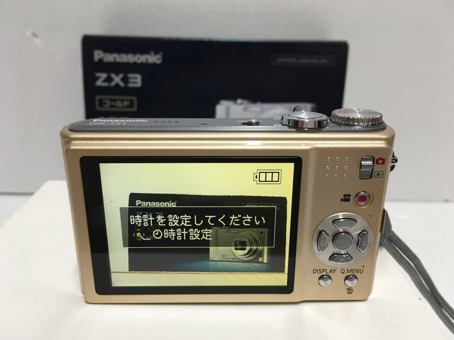 ※送料無料※ Panasonic LUMIX DMC-ZX3 コンパクトデジタルカメラ 未チェック ジャンク品 囗G