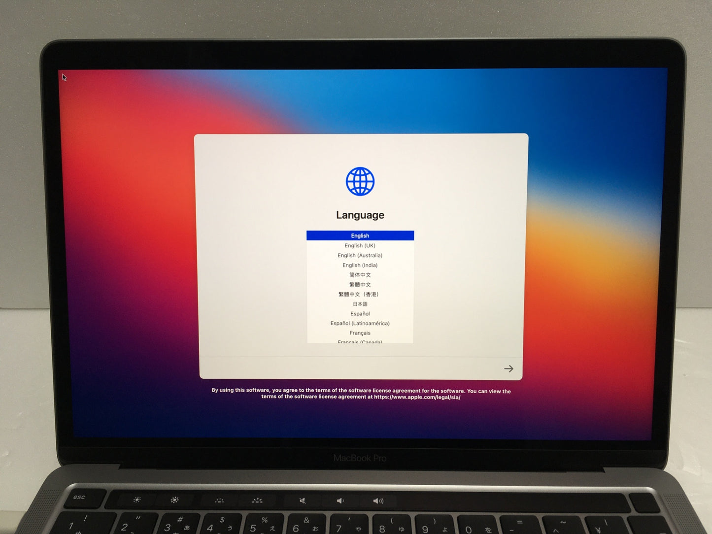 ※送料無料※ Apple MacBook Pro A2338 256GB 13インチ シルバーグレー 中古 囗G