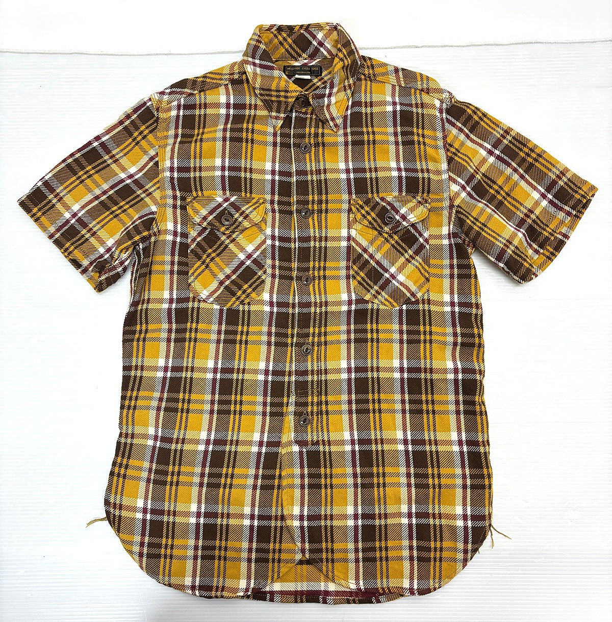 ウエストライド コットン 半袖シャツ 36 WEST RIDE CYCLE TOGS
