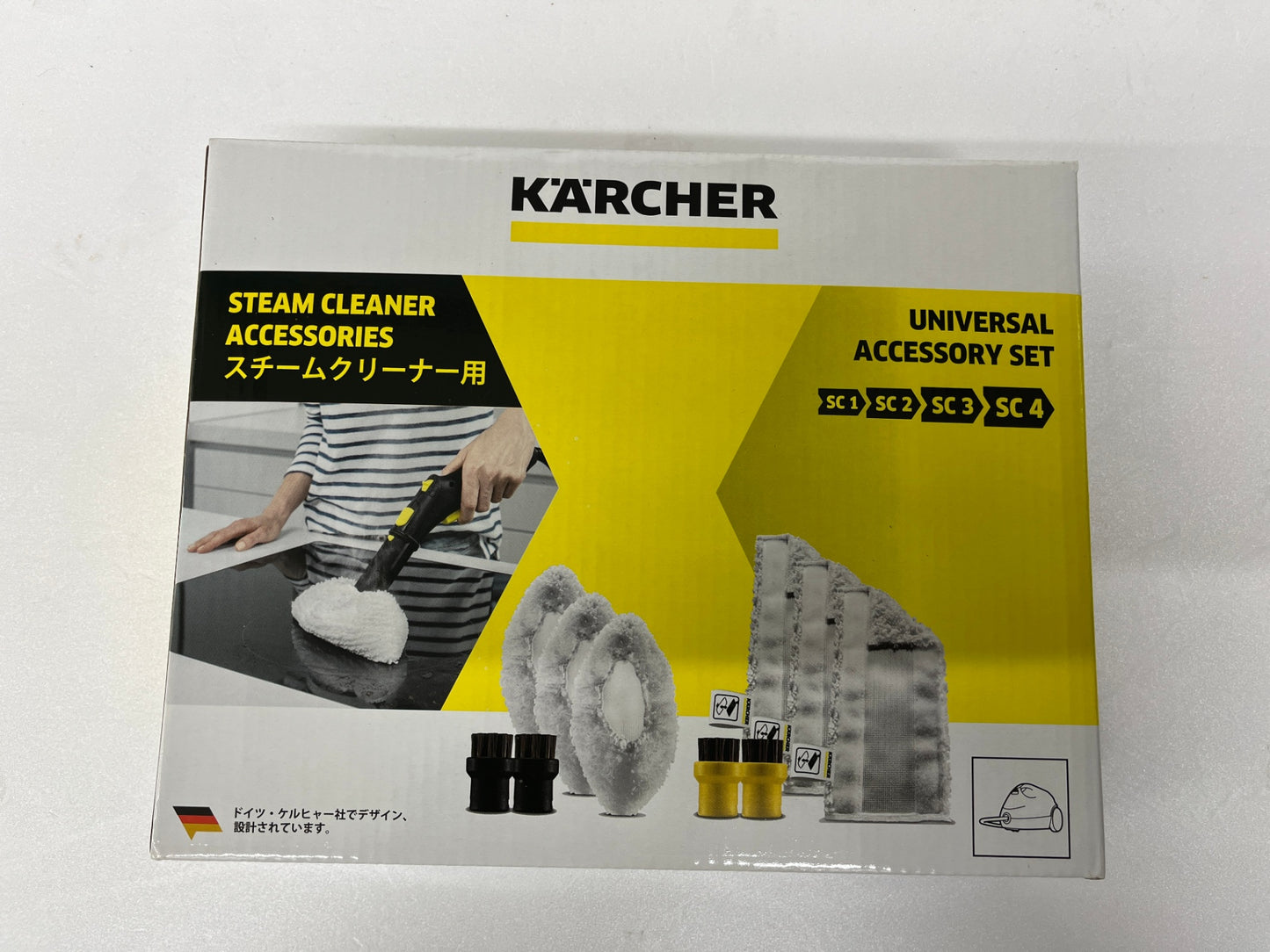 未開封 KARCHER ケルヒャー スチームクリーナー SCJTK20 アクセサリーセット付き