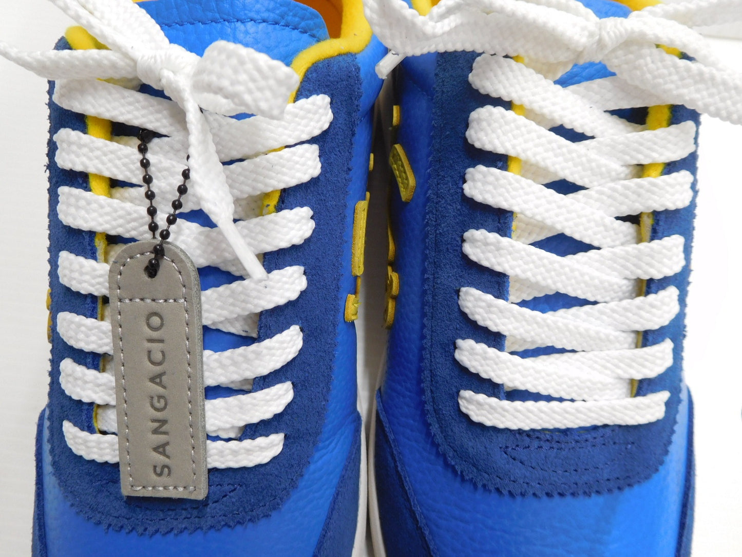 SANGACUO スニーカー BLOW BLUE/YELLOW 26cm 囗T巛