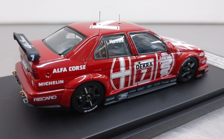 中古品 HPI モデルカーAlfaRomeo155V6TI(#7) 1993DTM No.8099囗T巛
