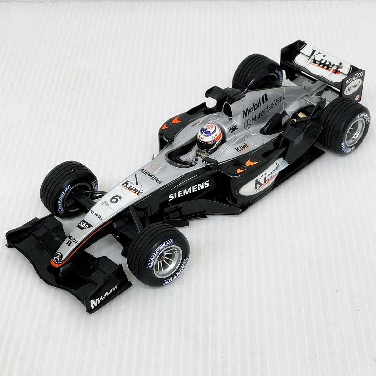 MINICHAMPS ミニチャンプス 1/18 ダイキャスト F1ミニカー マクラーレン・メルセデス MP4/19 #6 キミ・ライコネン