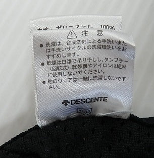 タグ付!DESCENTE デサント 調教及び乗馬用保護ベスト JRA-32 ブラック size:L囗T巛