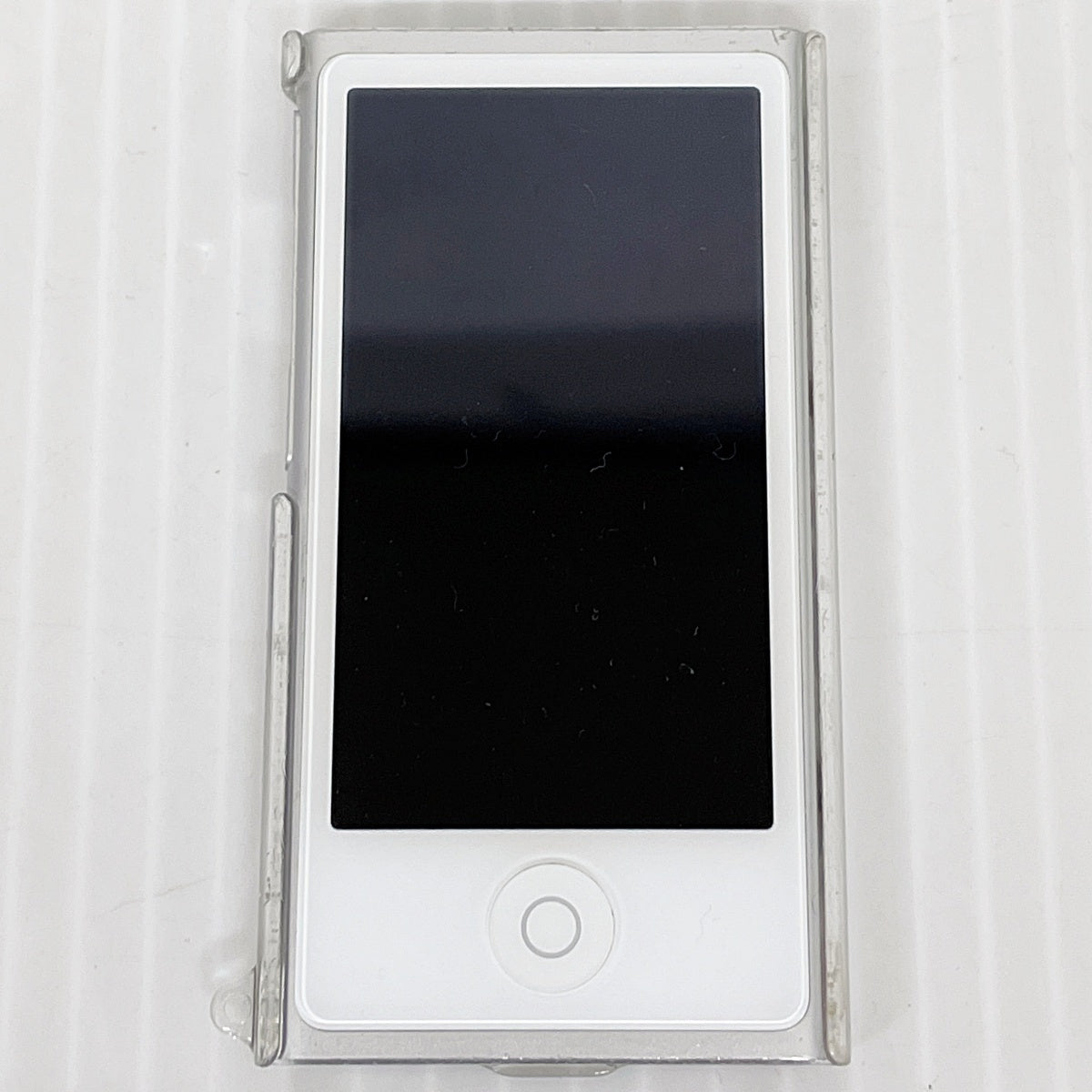 Apple 第7世代 iPod nano 16GB MD480J シルバー カバー付